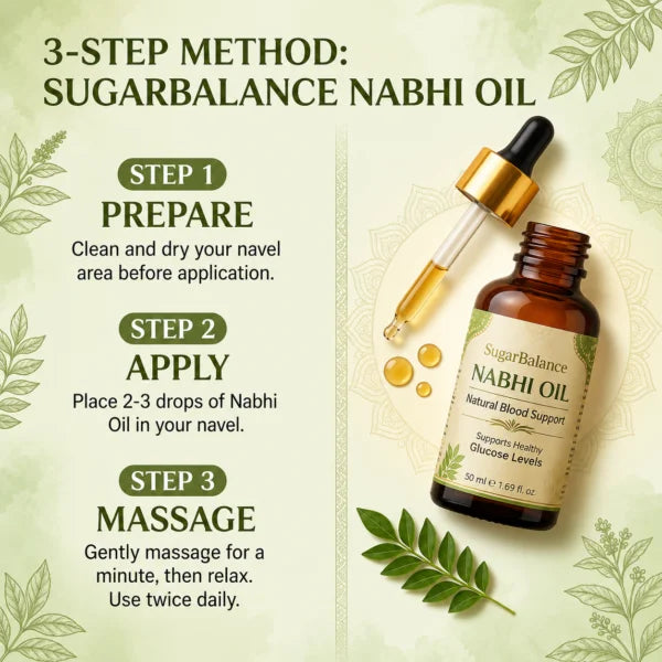 Sugar Nabhi Oil | Buy 1 Get 1 FREE 🌿