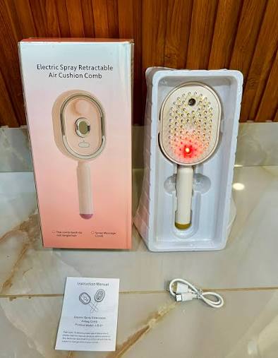 Electric Spray Cushion Comb
